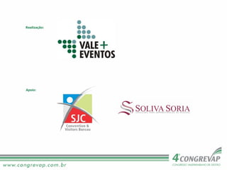 Realização:
Apoio:
 