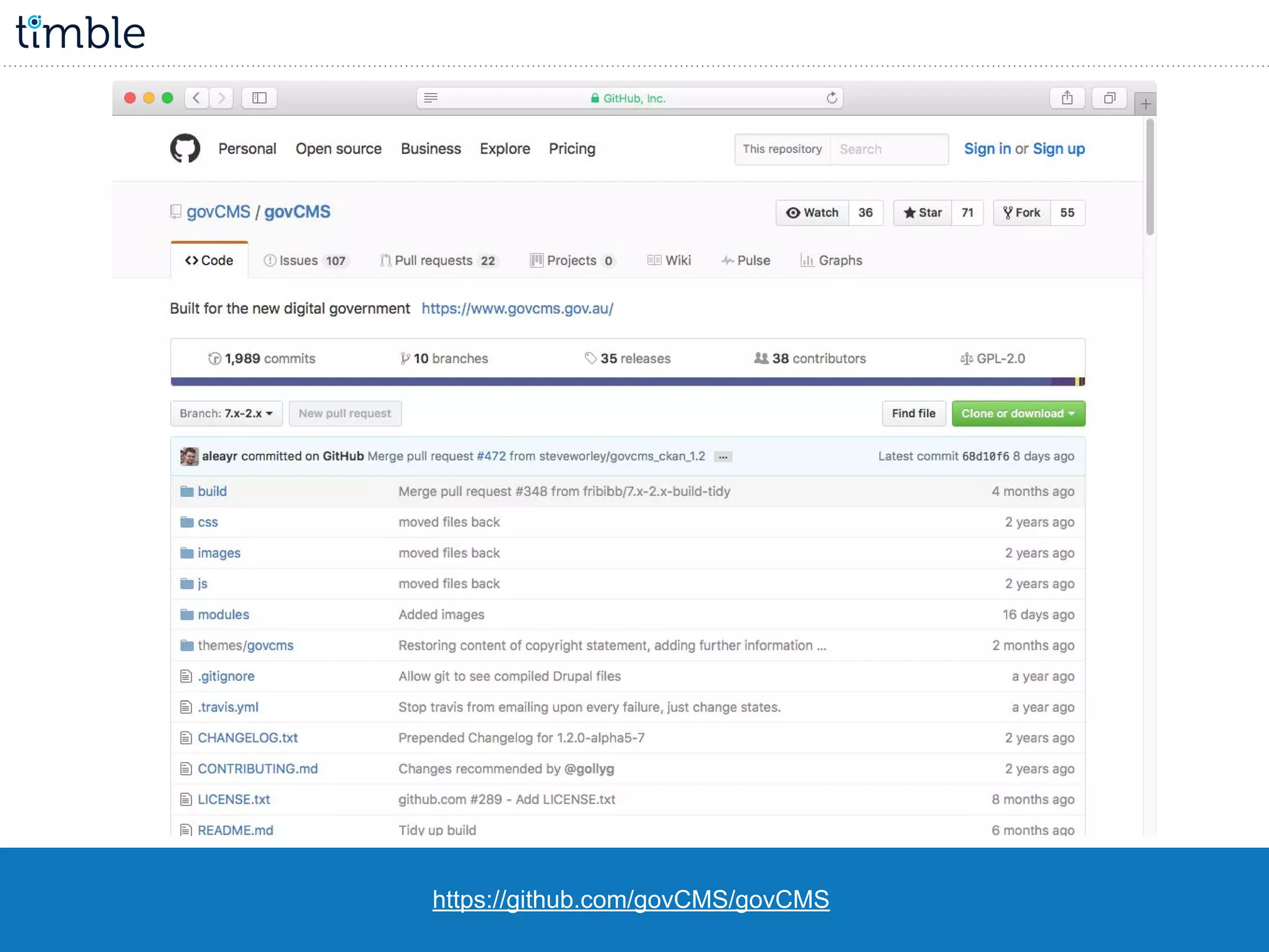 https://github.com/govCMS/govCMS
 
