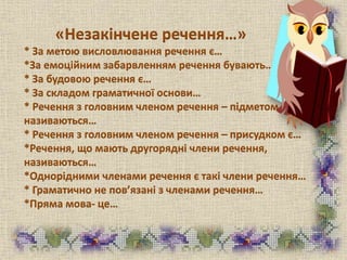 складне речення 16 | PPT