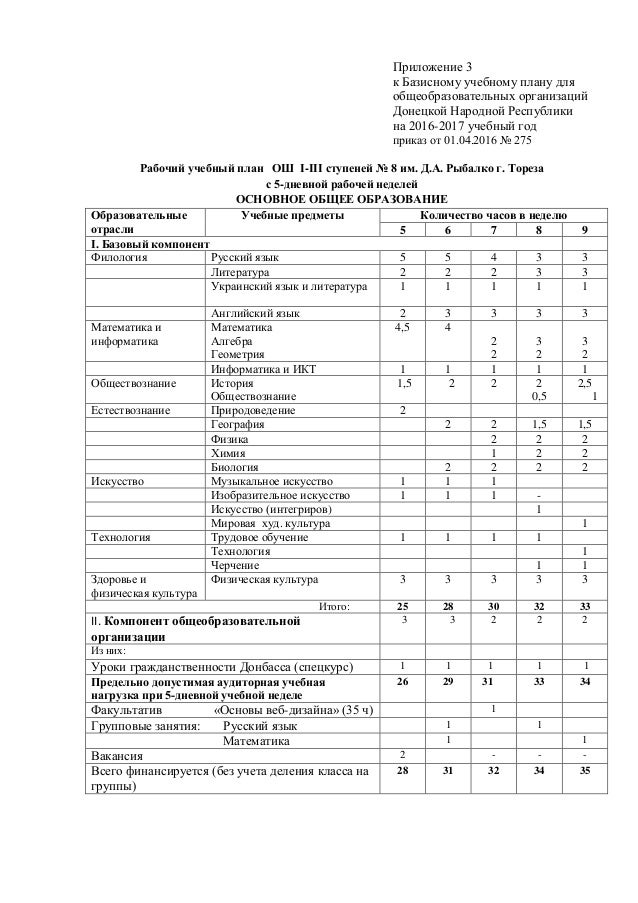 учебный план 16