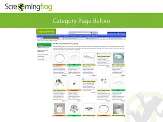 Category Page Before
Logo goes here
 