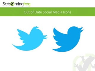Out of Date Social Media Icons
 
