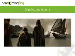 Shipping and Returns
 
