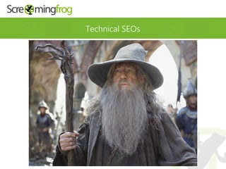 Technical SEOs
 
