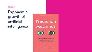ADAPT
Exponential
growth of
artificial
intelligence
 