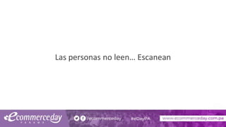 Las personas no leen… Escanean
 