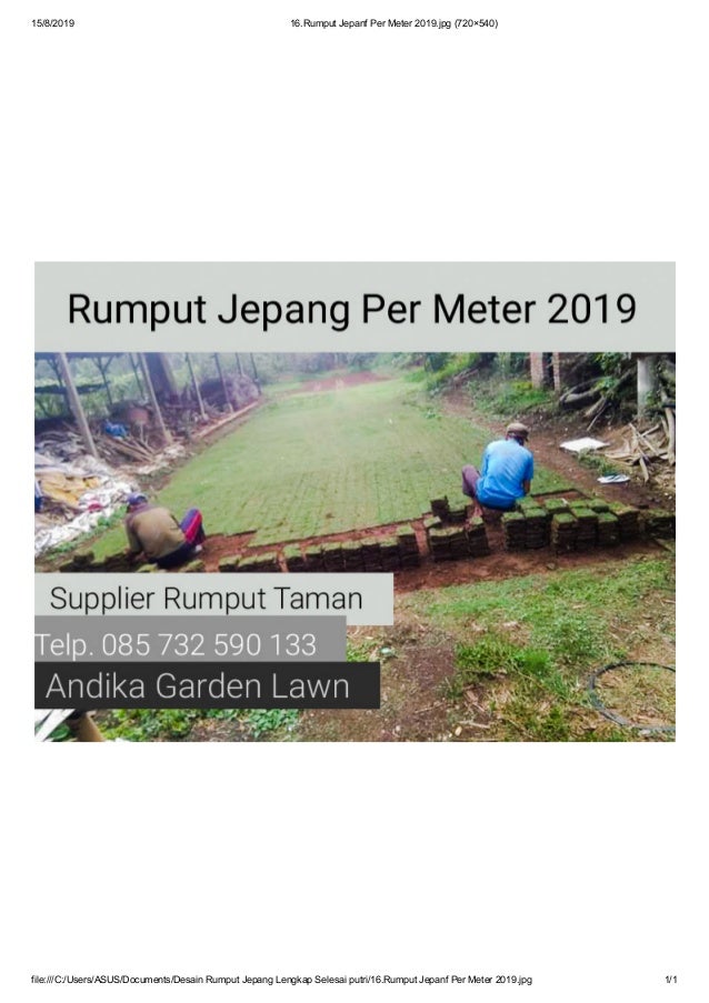 Harga Rumput Jepang Di Bali Telp 62 857 3259 0133 Super 16 R