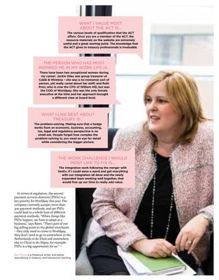 Joanne Bates profile The Treasurer magazine June/July 2018