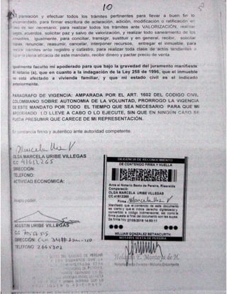 PharmaCielo Rionegro Facility deed 1