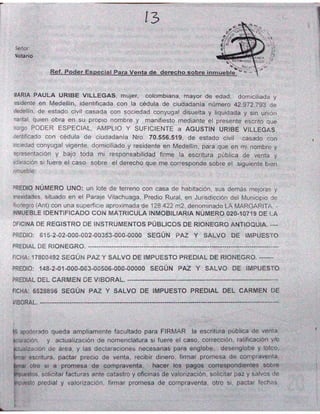 PharmaCielo Rionegro Facility deed 1