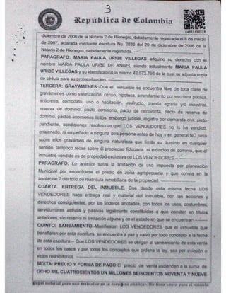 PharmaCielo Rionegro Facility deed 1