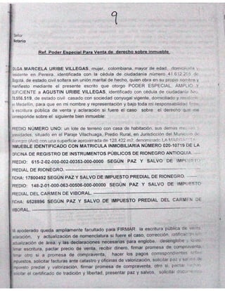 PharmaCielo Rionegro Facility deed 1