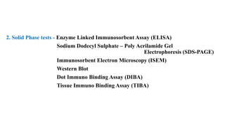 Serological detection techniques of plant viruses | PDF