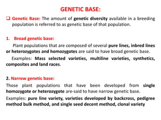 16.Recurrent selection | PPTX