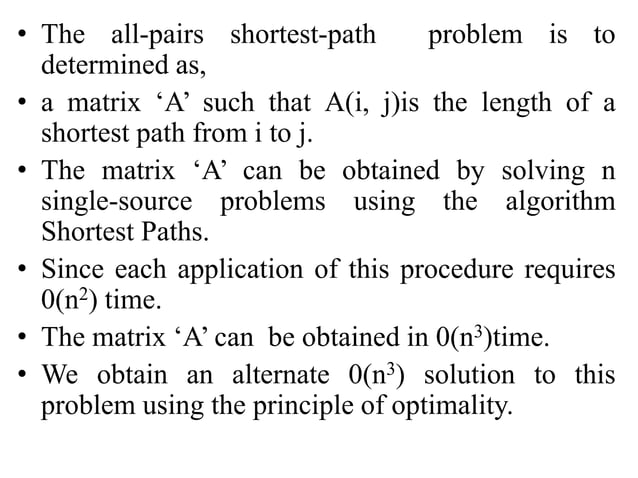 unit-4-dynamic programming | PPTX