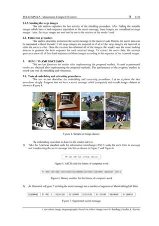 A coverless image steganography based on robust image wavelet hashing | PDF