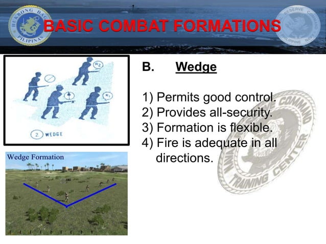 Basic Riot Control Formations 16.-BASIC-COMBAT-FORMATIONOK.pptx | Death, Injury, or Military Conflict ...