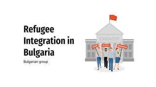 Refugee
Integration in
Bulgaria
Bulgarian group
 