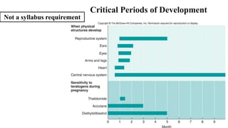 69
Critical Periods of Development
Not a syllabus requirement
 