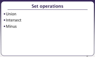 DBMS Nested & Sub Queries Set operations | PDF
