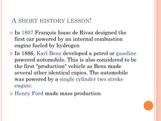 16. Introduction to automobile engineering (Inglés) (Presentación ...