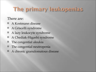 16. WBС pathology etiology management ppt | PPT