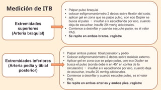 Índice tobillo brazo, que es y como nos sirve | PPTX