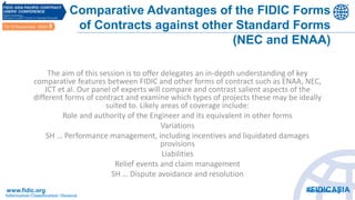 Comparative Advantages of FIDIC Contracts vs NEC and ENAA Standards | PDF