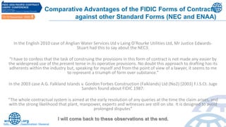 Comparative Advantages of FIDIC Contracts vs NEC and ENAA Standards | PDF