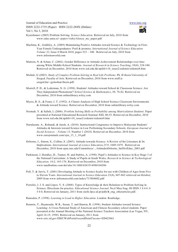 Awesome Library - Science - Problem Solving science problem solving
