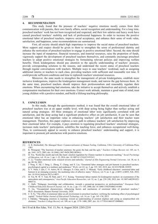 Relationship between emotional labor and job satisfaction: a study on ...