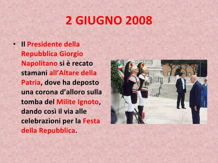 16 - Festa Della Repubblica - Giugno 2