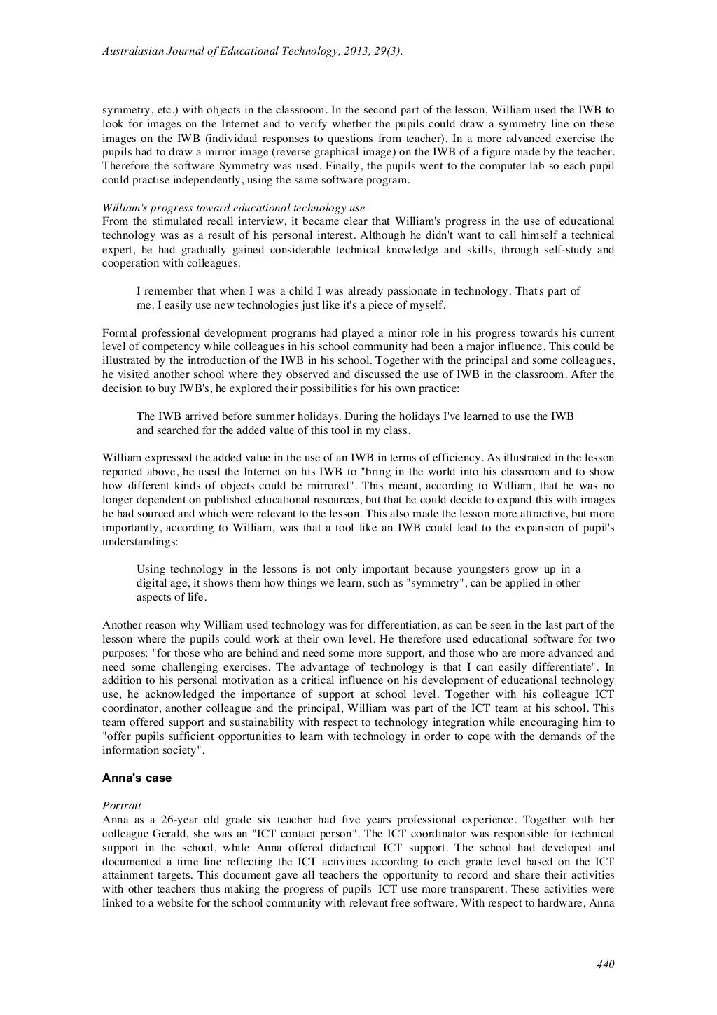 An Example of a Qualitative Research Design