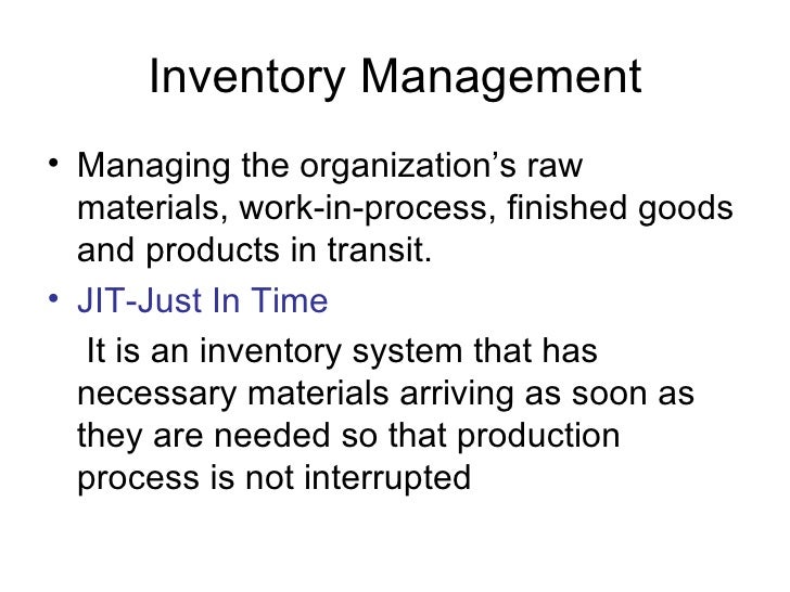 new controling process