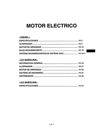 MOTOR ELECTRICO motor hyundai 16 97