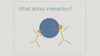 What about interaction?
 