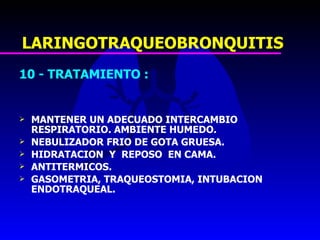 16. bronquitis aguda, ltb y bronquiolitis