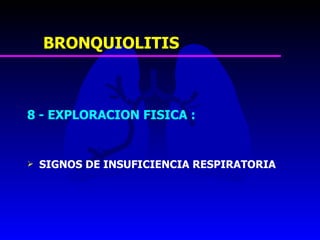 16. bronquitis aguda, ltb y bronquiolitis