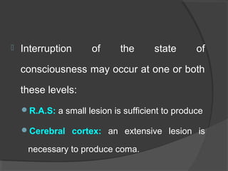comatosed patient | PPT