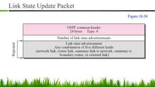 Link State Update Packet
Figure 16.34
 
