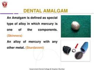 Dental-Amalgam introduction and types.pdf