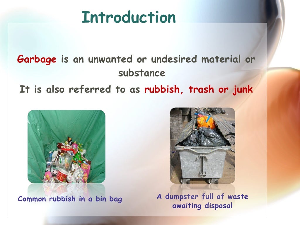 Garbage In, Garbage Out