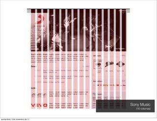 Sony Music
                                      (16 colunas)


quinta-feira, 3 de novembro de 11
 