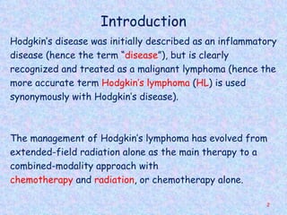 Hodgkin’s  Lymphoma Slide 2