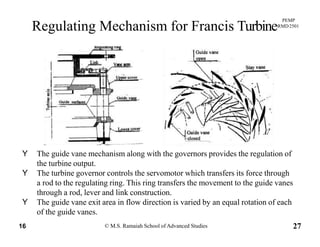 Guide Vane Link Hydraulic Turbines | PPTX