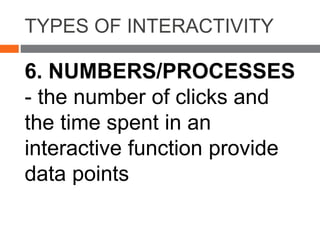Interactive Functions Interactive Information and Media - Media and Information Literacy (MIL ...