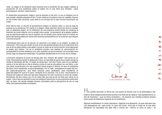 vista. La magia no es tentación para nosotros sino a condición de que hagan ustedes la
proyección de sus carácteres sobre el sujeto con el que tiene que vérselas —para
psicologizarlo, es decir, desconocerlo.

El pretendido pensamiento mágico, que es siempre el del otro, no es un estigma con el
que puedan ustedes etiquetar al otro. Es tan válido en el prójimo como en ustedes mismos
en los límites más comunes: pues está en el principio de la más mínima transmisión de
orden.

Para decirlo todo, el recurso al pensamiento mágico no explica nada. Lo que se trata de
explicar es su eficiencia. En cuanto a la religión, debe más bien servirnos como el modelo
que no debemos seguir, en la institución de una jerarquía social donde se conserva la
tradición de cierta relación con la verdad como causa. La simulación de la iglesia católica,
que se reproduce cada vez que la relación con la verdad como causa viene a lo social, es
particularmente grotesca en cierta Internacional psicoanalítica p or la condición que impone
a la comunicación.

¿Necesitaré decir que en la ciencia, en oposición a la magia y a la religión, el saber se
comunica?. Pero hay que insistir en que no es únicamente porque tal es la costumbre sino
que la forma lógica dada a ese saber incluye al modo de la comunicación como saturando
al sujeto que implica. Tal es el problema primero que plantea la comunicación en
psicoanálisis El primer obstáculo a su valor científico es que la relación con la verdad como
causa, bajo sus aspectos materiales, ha quedado desatendida en el círculo de su trabajo.

¿Concluiré volviendo al punto de donde partí hoy: división del sujeto?. Ese punto es un
nudo. Recordemos donde lo desanuda Freud: en esa falta de pene de la madre donde se
revela la naturaleza del falo. El sujeto se divide aquí, nos dice Freud, para con la realidad,
viendo a la vez abrirse en ella el abismo contra el cual se amurallara con una fobia, y por
otra parte recubriéndolo con esa superficie donde erigirá el fetiche, es decir la existencia
del pene como mantenida, aunque desplazada. Por un lado, extraigamos el ( paso-de(13)),
del (paso-del-pene(14)), que debe ponerse entre paréntesis, para transferirlo al
paso-del-saber(15) que es el pas o vacilante de la neurosis. Por el otro, reconociendo la
eficacia del sujeto en este que rige para designarle en todo momento el punto de verdad.
Revelando del falo mismo que no es nada más que ese punto de falta que indica en el
sujeto. Ese índice es también el que nos señala el camino por el que queremos andar este                                        8 de Diciembre de 1965
año, es decir, allí donde ustedes mismos retroceden ante la pers pectiva de ser en esa
falta, como psicoanalistas, suscitados.



                                                                                                 H    an podido escuchar la última vez una suerte de lección que no se asemejaba a las
                                                                                                 otras en tanto estaba enteramente escrita a los fines de ser dada lo más rápidamente a un
                                                                                                 tipo de impresión —que se llama roneotipia—, de manera que ustedes pudieran tenerla
                                                                                                 como punto de referencia respecto de mi enseñanza.

                                                                                                 Algunos manifestaron un cierto resquemor, digamos una decepción, la cosa vale para que
                                                                                                 nos detengamos ahí, para poner un poco de humor, diría que el modo en el que esta
                                                                                                 decepción se expresaba era algo más o menos así —fuerzo un poco la cosa—: se
 