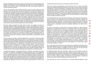 ninguna necesidad de entrar hasta el fondo de la caverna para que los significantes de la         se desenvolverá como pueda, pero es necesario que ese punto exis ta.
entrada los representara para los significantes del fondo, que no tenía necesidad en
absoluto, por el contrario, de ser tan frecuentemente fuera de los tiempos precisos de la         Ahora bien, parece que precisamente, ese punto existe y que es, incluso, por hacerlo
iniciación visitados como tales.                                                                  existir que se fundará la geometría proyectiva y que es eso en lo que consiste el aporte de
                                                                                                  la perspectiva. Es que es precisamente, al proyectarlo sobre otro plano que se verá sobre
Todo lo que acompaña a estos cortejos singulares, líneas de puntos, flechas que aquí              este otro plano aparecer de una manera cuyo interés no es que sea ahí intuitivo, a saber,
aparecen mucho más directrices del sujeto que vectrices de la intención alimentaria, todo         perfectamente visible en la conjunción de las dos líneas de horizonte, sino que tenga que
nos indica que una cadena estructural, que una repartición, cuya esencia es, hablando con         responder según las leyes estrictas de una equivalencia esperada a partir de las hipótesis
propiedad, ser significante, es ese algo que sólo puede darnos la guía de un pensamiento,         puramente combinatorias. Lo repito que son aquellas que se seguirán en los términos de
a la vez, firme y prudente respecto a aquello de lo que se trata. Función de la pantalla,         que dos puntos, por ejemplo no determinan sino una sola línea recta y que dos líneas
soporte como tal de la significancia. Esto es lo que encontramos inmediatamente en el             rectas no pueden cortarse en dos puntos.
despertar de ese algo que del hombre nos asegura, cualquiera fuera el tono de voz que
diera ahí, era un ser hablante. Es aquí que se trata de captar de más cerca la relación de        Para hacerles sentir lo que concierne a tales definiciones, les recuerdo qué resulta de esto,
la significancia a la estructura visual, lo que se encuentra por la fuerza de las cosas, a        que al encuentro de las manipulaciones de la demostración euclidiana, la admisión de
saber, por el hecho de que aparece, hasta nueva orden que no tendremos jamás ninguna              estos principios que se resumen de una forma que se llama principio de dualidad, una
huella de la voz de estos primeras hombres. Es, seguramente por el estilo de la escritura         geometría puramente proyectiva, no métrica podrá con seguridad, traducir un teorema
que encontramos las primeras manifestaciones en él de la palabra.                                 indiscutible en términos de puntos y de líneas, sustituyendo punto a línea en su enunciado,
                                                                                                  y línea a punto, y obteniendo de esto un enunciado, ciertamente, tan válido como el
No tengo ninguna necesidad de insistir sobre un hecho muy singular que ponen en                   precedente.
evidencia, igualmente, estas representaciones de las que nos extasiamos en que sean
naturalistas, como si no hubiéramos aprendido en nuestro análisis del realismo hasta qué          Ahí está lo que surgió en el siglo XVII con el genio de Pascal sin ninguna duda ya
punto todo arte es fundamentalmente metonímico, es decir, que designa otra cosa que lo            preparado por el advenimiento múltiple de una dimensión mental, tal como se presenta
que nos presenta. Estas formas realistas representan con una notable constante esta línea         siempre en la historia del tema, que hace, por ejemplo, que el teorema llamado de
oscilante que se traduce de ésta por la forma de esa S alargada, donde no veré, en cuanto         Brianchon, el cual se enuncia: que un hexágono formado por seis líneas rectas, que son
a mi, ningún inconveniente en ver recortarse la de la S por la cual les designo al sujeto. Si     tangentes a una cónica por lo tanto, hexágono circunscrito —pienso que ustedes saben lo
exactamente por la misma razón que cuando el Señor Hogarth busca designar lo que                  que es una cónica, pero se los recuerdo: cónica es un cono en una hipérbola, es una
concierne a la estructura de la belleza, es también exactamente y principalmente a esta S         parábola, lo que quiere decir, en este casó, que se trata de algunas de sus formas tales
que se refiere.                                                                                   como son engendradas en el espacio y no simplemente bajo formas de revoluciones,
                                                                                                  definiéndose un cono, entonces, por la forma que se presenta en el espacio mediante el
Para dar cuerpo por supuesto, a estas extrapolaciones, con las que convengo que pueden            envolvimiento de una línea que une un punto a un círculo, por ejemplo, y no uniéndola
parecerles àpresuradas, debemos ahora volver a lo que llamé hace un rato la estructura            forzosamente a un punto situado perpendicularmente a su centro— todas estas líneas
visual de este mundo topológico, aquel sobre el cual se funda toda instauración del sujeto.       pues, presentan la propiedad de que las tres líneas que unen vértices opuestos, —lo que
Dije que esta estructura es anterior lógicamente a la fisiología del ojo o incluso a la óptica,   es fácil de determinar, cualquiera sea la forma del hexágono por un simple conteo, estas
que es esta estructura que los progresos de la geometría nos permiten formular como               tres líneas convergen en un punto.
dando bajo una forma exacta, lo que concierne, —subrayo exacta—, lo que concierne la
relación del sujeto a la extensión. Y, ciertamente, estoy muy impedido por simples                Por el sólo hecho de la admisión de los principios de la geometría proyectiva esta se
consideraciones de decencia, de darles acá un curso de geometría proyectiva. Es                   traduce inmediatamente en que un hexágono formado por seis puntos que reposan sobre
necesario pues, que por medio de algunas indicaciones, suscite en ustedes el deseo de             una cónica, que es, entonces, un hexágono inscripto, en este caso, los tres puntos de
remitirse a eso por medio de algunos apólogos que les haga sentir su dimensión propia.            intersección de los lados opuestos reposan sobre una misma línea.

La geometría proyectiva es, propiamente hablando, combinatoria, combinatoria de puntos,           Si ustedes escucharon estos dos enunciados, ustedes ven que se traducen uno del otro
de líneas, de superficies, susceptibles de trazados rigurosos pero cuyo fundamento                por simple sustitución, sin equívoco de punto a línea y de línea a punto. Hay ahí, en el
intuitivo, lo que puntos, líneas, planos evocan para ustedes, se disipa, se reabsorbe y, al       procedimiento de la demostración, ustedes la sienten bien, algo totalmente diferente que la
final, se desvanece detrás de un cierto número de necesidades puramente combinatorias,            que hace intervenir medición, regla o compás y que, tratándose de combinatoria, es de
que son tales, por ejemplo, que el punto se definirá como intersección de dos líneas, dos         puntos, de líneas, incluso de planos, en términos de puro significante, y también de
líneas serán definidas como cortándose siempre porque una definición com binatoria no             teoremas que pueden inscribirse solamente con letras que se trata.
tiene valor si comporta excepciones de orden intuitivo. Si creemos que las paralelas son,
justamente las líneas que no se cortan, dos líneas se cortarán siempre en un punto y uno          Ahora bien esto por sí sólo va a permitirnos dar un alcance totalmente diferente a la que
 