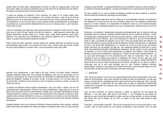puede estar en todos lados, seguramente el centro no está en ninguna parte. Dicho de           la banda lo que tendrán. La banda de Moebius es una superficie tal que el corte trazado en
otro modo, salta a los ojos de cualquiera que no hay centro en la superficie de una esfera.    su medio es la banda de Moebius. La banda de Moebius en su esencia es el corte mismo.
Ahí está la incoherencia de la intuición pascalina.
                                                                                               He aquí aquello en lo cual la banda de Moebius puede ser para nosotros el soporte
Y ahora se plantea el problema. Para nosotros, de saber si no puede haber para                 estructural de la constitución del sujeto como divisible.
explicarnos en términos no de imagenes, sino, quizás, de ideas, y que los da la idea de
donde los guía, si en este exterior de lo que llamé el círculo muy intencionalmente, y no      Voy aquí a adelantar algo de lo que los indico en el nivel topológico estricto: la inexactitud.
circunferencia, el círculo quiero decir lo que ustedes llaman ordinariamente en geometría,     No obstante no es esto lo que nos va a molestar, porque me veo obligado a explicarles
circunferencia; lo que se llama habitualmente círculo yo lo llamaría disco o jirón (22)(33),   algo de un modo inexacto o no explicarles en absoluto. Este es uno de esto s ejemplos
como hace un rato.                                                                             tangibles de estos impasses subjetivos que son, precisamente, aquellos sobre lo cual nos
                                                                                               fundamos.
¿Qué es necesario que haya por fuera para estructurar el agujero? Dicho de otro modo,
para que el corte del que resulta la caída del objeto a , haga aparecer sobre algo que         Entonces, me adelanto, habiéndoles advertido suficientemente que en estricta doctrina
estaba totalmente cerrado hasta ahí y donde, pues, nada podía aparecer, para hacer             topológica esto es inexacto. Ustedes pueden observar que mi banda de Moebius —hablo
aparecer una estructura que satisfaga lo que nosotros exigimos de la constitución del          de aquella que se dibuja sobre la montura de este objeto a , esta montura, se los dije , es
sujeto, el sujeto como fundamentalmente dividido?.                                             exactamente un jirón esférico, que no se distingue en nada de lo que los he demostrado
                                                                                               hace un rato, a propósito del agujero, de Jiu Oun. Para que pueda servir de montura una
Esto es fácil de hacer aparecer, porque basta que ustedes observen la manera en que            banda de Moebius, resulta que las banda de Moebius cambia radicalmente su naturaleza
está dispuesto este círculo, en la manera en que lo volví a trazar, para que se den cuenta     de jirón o de porcioncita soldándose a él. Aquello de lo que se trata es de una textura
de que si este trazado lo conciben vacío, como les enseñé a leer vacío, éste                   tejida, herencia, de una estopa, de algo así, que habiendo pasado la huella de un cierto
                                                                                               corte, dos elementos distintos, heterogéneos, aparecen, de los cuales una es una banda
                                                                                               de Moebius, el otro es este jirón equivalente a cualquier otro esférico. Esta banda de
                                                                                               Moebius prodúzcanla mediante la imaginación. Vendrá en esta línea necesariamente —si
                                                                                               la cosa está sumergida en tres dimensiones ahí está mi inexacitud. Pero, es una
                                                                                               inexactitud que no basta para separar el problema del hecho de que algo que está
                                                                                               indicado en las tres dimensiones por un recruzamiento, un recorte, queda finalmente la
                                                                                               figura total de lo que se llama comúnmente una esfera coronada con un gorro cruzado o
                                                                                               cross-cap, que da lo que está dibujado acá en rojo. Pueden imaginar siempre,
                                                                                               seguramente, inexacto y sumergido en la tercera dimensión, como teniendo abajo y a nivel
                                                                                               de esta base, de este de este cruzamiento, teniendo esta copa.

deviene muy simplemente, y esto salta a los ojos. Pienso, de todos modos, haberles                  gráfico(34)
hablado bastante hasta aquí de la banda de Moebius para que la reconozcan. Es la
montura, la armadura, de lo que les permite ver sostenida e inmediatamente intuíble, una       Todo corte que pasa a nivel de lo que esquemáticamente esta representado como esta
banda de Moebius. Ustedes la ven aquí. Junten, si puedo decirlo, con un trazo cada uno         traza de recruzamiento, todo corte cerrado que pasa por este recruzamiento, es algo que
de sus bordes. Ustedes la ven invertirse y venir a coserse a nivel de su revés, a lo que era   disipa, si puedo decirlo, instantáneamente, toda la estructura del cross-cap. Gorro cruzado
antes su anverso.                                                                              o plano proyectivo, a diferencia de una esfera que no deja su estructura fundamental
                                                                                               concéntrica a propósito de cualquier corte o borde cerrado que ustedes puedan describir
La banda de Moebius tiene muchas propiedades. Hay una mayor, capital, que les he               sobre su superficie.
suficientemente representado. Pienso en los años precedentes, hasta que con un par de
tijeras aquí yo mismo se los he demostrado, a saber, que una banda de Moebius no tiene         Aquí al corte introduce un cambio esencial, a saber: la aparición de una banda de
ninguna superficie, que es un puro borde. No solamente no hay más que un borde en esta         Moebius. Y, por otra parte, este jirón o porcioncita. Y, sin embargos lo que acabo de
superficie de la banda de Moebius, sino que, si la dividen por el medio ya no hay banda de     decirles es que el trazo acá dibujado en negro, que es un trazo simple, un borde cerrado,
Moebius porque es mi trazo de corte, en la propiedad de la división que instituye la banda     del mismo tipo que el dibujo, de Jiu Oun, la redujo, se los dije, toda entera a esta
de Moebius.                                                                                    porcioncita.

Ustedes pueden retirar de la banda de Moebius tantos pedacitos como quieran, siempre           Entonces, ¿dónde está el acertijo?. Pienso que recuerdan aún lo que les dije hace un rato,
habrá una banda de Moebius en tanto que algo de la banda quede, pero no será siempre           a saber: que el corte mismo es una banda de Moebius, como pueden verlo en este
 
