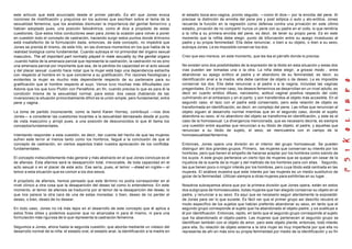 este artículo que está anunciado desde el primer párrafo. Es ahí que Jones evoca                  el estadio boca-ano-vagina, pronto seguido, —como él dice— por la envidia del pene. Al
nociones de mistificación y prejuicios en los autores que escriben sobre el tema de la            precisar la distinción de envidia del pene pre y post edípica o auto y alo-erótica, Jones
sexualidad femenina, que los analistas disimulan la importancia del genital fem enino y           recuerda la función en la regresión como defensa contra una privación en este último
habían adoptado pues, una posición falocéntrica, como él dice a propósito de estas                estadio, privación de no compartir nunca un pene con su padre en el coito, lo que remitiría
cuestiones. Que estos hilos conductores sean para Jones la ocasión para volver a poner            a la niña a su primera envidia del pene, es decir, de tener su propio pene. Es en este
en cuestión todo el concepto de castración, haciendo surgir estos puntos donde él mismo           momento que la niñita debe elegir, punto de bifurcación entre su apego incestuoso al
está insatisfecho de la formulación dada, entonces, de este concepto, no impedirá que             padre y su propia femineidad. Ella debe renunciar, o bien a su objeto, o bien a su sexo,
Jones se prenda él mismo, de este hilo, en las diversos momentos en los que habla de la           subraya Jones. Le es imposible conservar los dos.
realidad biológica como fundamental. Cuando subraya el rol primordial del órgano sexual
masculino, The all important part normally played in male sexuality by the genital organs         Creo que eso merece, en este momento, que les lea el párrafo donde lo precisa.
,cuando habla de la amenaza parcial que representa la castración, la castración no es sino
una amenaza parcial por importante que sea, de la pérdida d e capacidad en el acto sexual         No existen sino dos posibilidades de la expresión de la libido en esta situación y estas dos
y del placer sexual ,cuando hace notar que la mujer está bajo una dependencia estrecha            vías pueden ser tomadas una o la otra. La niña debe elegir, a grosso modo , entre
con respecto al hombre en lo que concierne a su gratificación, Por razones fisiológicas y         abandonar su apego erótico al padre y el abandono de su femineidad, es decir, su
evidentes la mujer es mucho más dependiente respecto de su partenaire para su                     identificación anal a la madre, ella debe cambiar de objeto o de deseo. Le es imposible
gratificación que el hombre respecto al suyo. Venus tuvo muchas más dificultades con              conservar los dos. Ella debe renunciar o al padre o a la vagina, incluidas las vaginas
Adonis que los que tuvo Plutón con Perséfone ,en fin, cuando precisa lo que es para él la         pregenitales. En el primer caso, los deseos femeninos se desarrollan en un nivel adulto, es
condición misma de la sexualidad normal, para estos dos casos (hablando de las                    decir en cuanto erótico difuso, narcisismo, actitud vaginal positiva respecto del coito
inversiones) la situación primordialmente difícil es la unión simple, pero fundamental, entre     culminando en el embarazo y en el parto, y son transferidos al objeto más accesible. En el
pene y vagina .                                                                                   segundo caso, el lazo con el padre está conservado, pero esta relación de objeto es
                                                                                                  transformada en identificación, es decir, en complejo del pene. Las niñas que renuncian al
La toma de partido inconsciente, como la llamó Karen Horney, contribuyó —nos dice                 objeto siguen al desarrollo normal mientras que en el segundo caso, donde el sujeto
Jones— a considerar las cuestiones tocantes a la sexualidad demasiado desde al punto              abandona su sexo, el no abandono del objeto se transforma en identificación, y este es el
de vista masculino y arrojó pues, a una posición de desconocidos lo que él llama los              caso de la homosexual. La divergencia mencionada, que es necesario decirla, es siempre
conceptos fundamentales.                                                                          una cuestión entre aquellas que renuncian a su libido de objeto, el padre, y aquellas que
                                                                                                  renuncian a su libido de sujeto, el sexo, se reencuentra con el campo de la
Intentando responder a esta cuestión, es decir, dar cuenta del hecho de que las mujeres           homosexualidad femenina .
sufren este terror al menos tanto como los hombros, llegué a la conclusión de que el
concepto de castración, en ciertos aspectos trabó nuestra apreciación de los conflictos           Entonces, Jones opera una división en el interior del grupo homosexual. Se pueden
fundamentales .                                                                                   distinguir ahí dos grandes grupos. Primero, las mujeres que conservan su interés por los
                                                                                                  hombres, pero que tienen el empeño de hacerse aceptar por los hombres como siendo de
El concepto indiscutiblemente más general y más abstracto en el que Jones concluye es el          los suyos. A este grupo pertenece un cierto tipo de mujeres que se quejan sin cesar de la
de afanisis. Esta afanisis será la desaparición total, irrevocable, de toda capacidad en el       injusticia de la suerte de la mujer y del maltrato de los hombres para con ellas. . Segundo,
acto sexual o en el placer de este acto. Ese sería, pues, el temor —dread en inglés— el           las que tienen poco o ningún interés por los hombres, pero cuya libido está centrada en las
temor a esta situación que es común a los dos sexos.                                              mujeres. El análisis muestra que este interés por las mujeres es un medio sustitutivo de
                                                                                                  gozar de la femineidad. Utilizan siempre a otras mujeres para exhibirlas en su lugar .
A propósito de afanisis, hemos pensado que este término no podía corresponder en el
nivel clínico a otra cosa que la desaparición del deseo tal como lo entendemos. En este           Nosotros subrayamos ahora que por la primera división que Jones opera, están en estos
momento, el temor de afanisis se traduciría por el temor de la desaparición del deseo, lo         dos subgrupos de homosexuales, todas mujeres que han elegido conservar su objeto en el
que nos parece la otra cara de una de estas monedas: o bien, deseo de no perder el                padre, y renunciar a su sexo. Es aquí que es necesario seguir atentamente la exposición
deseo, o bien, deseo de no desear.                                                                de Jones para ver lo que sucede. Es fácil ver que el primer grupo así descrito recubre el
                                                                                                  modo específico de los sujetos que habían preferido abandonar su sexo, en tanto que el
En todo caso, Jones no irá más lejos en el desarrollo de este concepto que él aplica a            segundo grupo corresponde al sujeto que ha abandonado el objeto-padre, y s e sustituye a
estos fines útiles y podemos suponer que no alcanzaba ni para él mismo, ni para una               él por identificación. Entonces, repito, en tanto que el segundo grupo corresponde al sujeto
formulación más rigurosa de lo que representa la castración femenina.                             que ha abandonado el objeto-padre. Las mujeres que pertenecen al segundo grupo se
                                                                                                  identifican también con el objeto de amor, paro este objeto pierde, entonces, todo interés
Seguimos a Jones, ahora hasta la segunda cuestión, que aborda mediante un vistazo del             para ella. Su relación de objeto externa a la otra mujer es muy imperfecta por que ella no
desarrollo normal de la niña: el estadio oral, el estadio anal, la identificación a la madre en   representa de ahí en más sino su propia femineidad por medio de la identificación y su fin
 